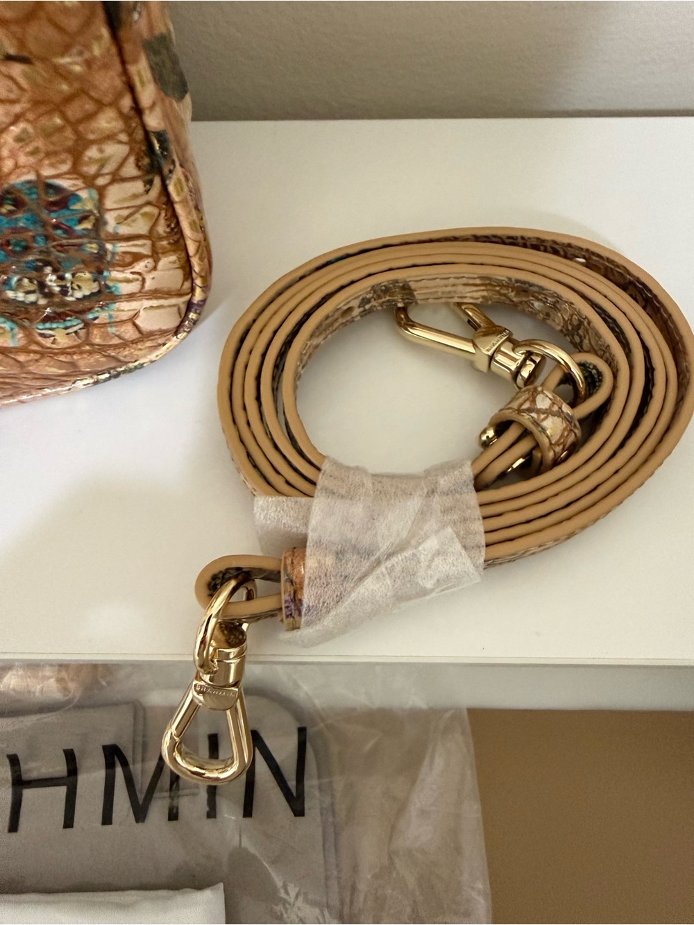 Brahmin Mara Hill Garden Melbourne Leather Satchel - Picture 6 of 14